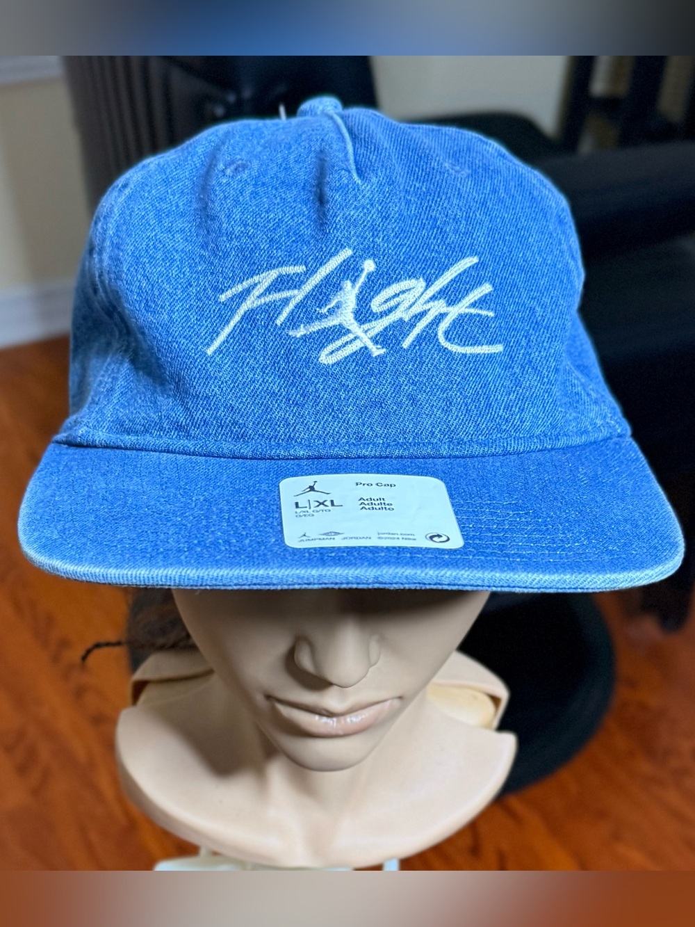 GORGEOUS DENIM JORDAN PRO CAP!!!
Adjustable 
Brand New